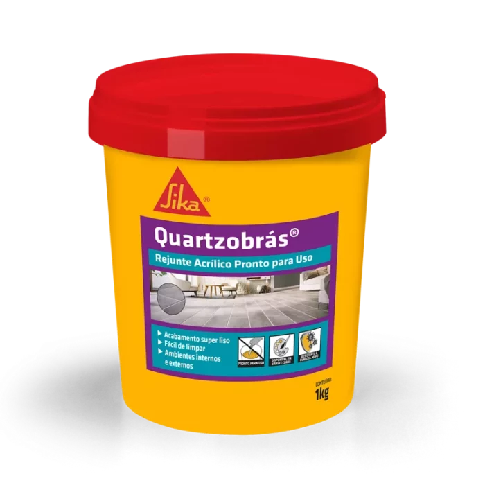Rejunte Acrílico Azul Petróleo Quartzobrás 1kg - Imagem 1