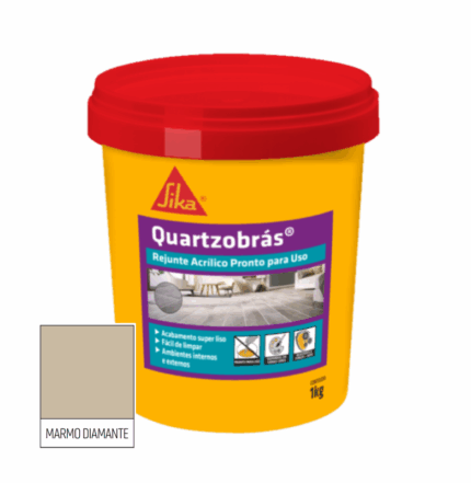 Rejunte Acrílico Marmo Diamante Quartzobrás 1kg