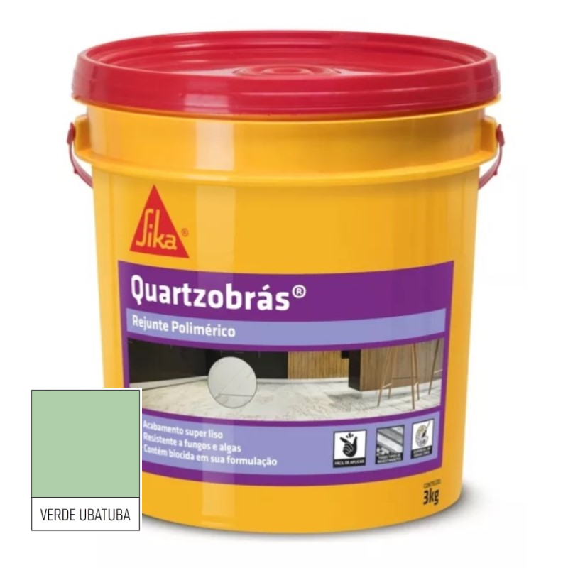 Rejunte Polimérico Quartzobrás – Verde Ubatuba 3kg