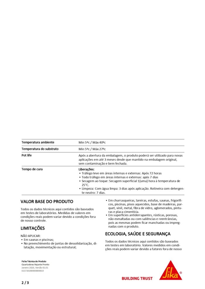 Rejunte Acrílico Cinza Chumbo Quartzobrás 1kg - Imagem 6